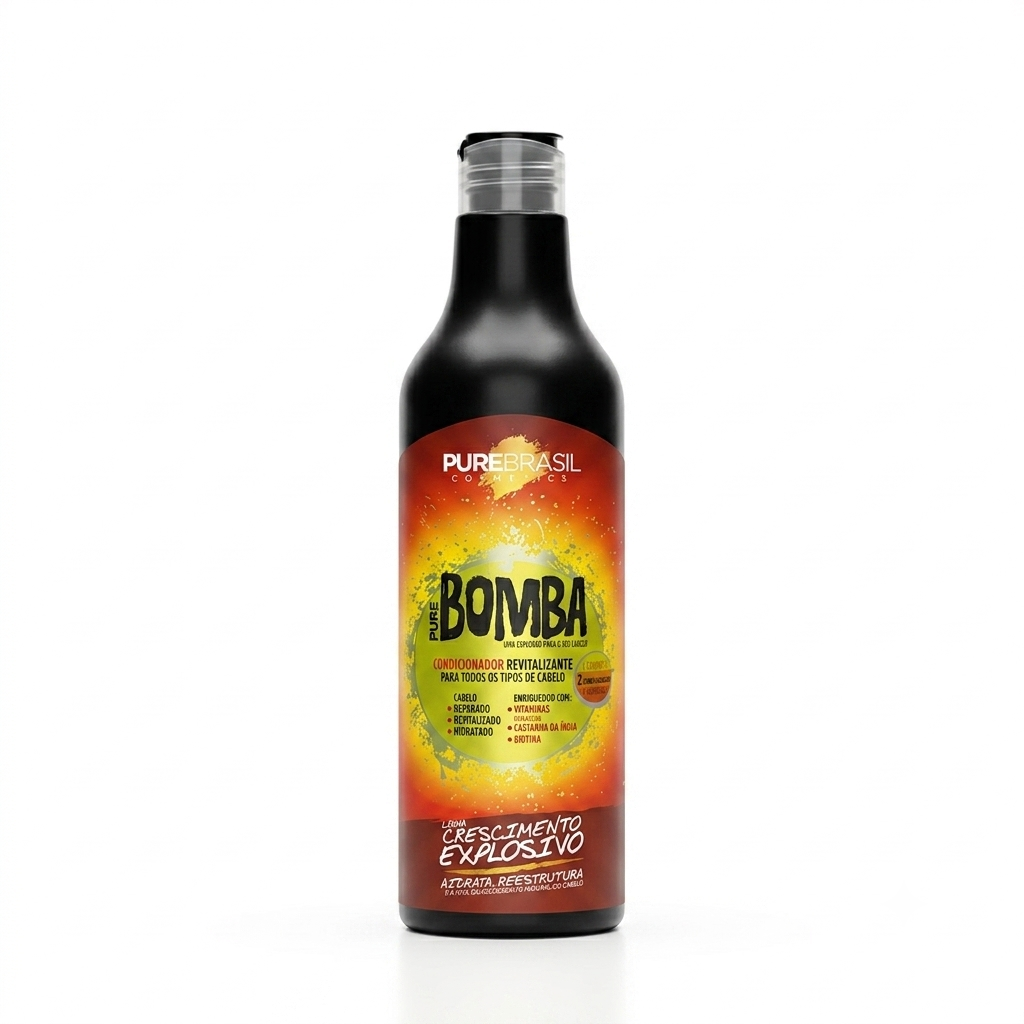 Pure Brasil Condicionador 500ml Pure Bomba