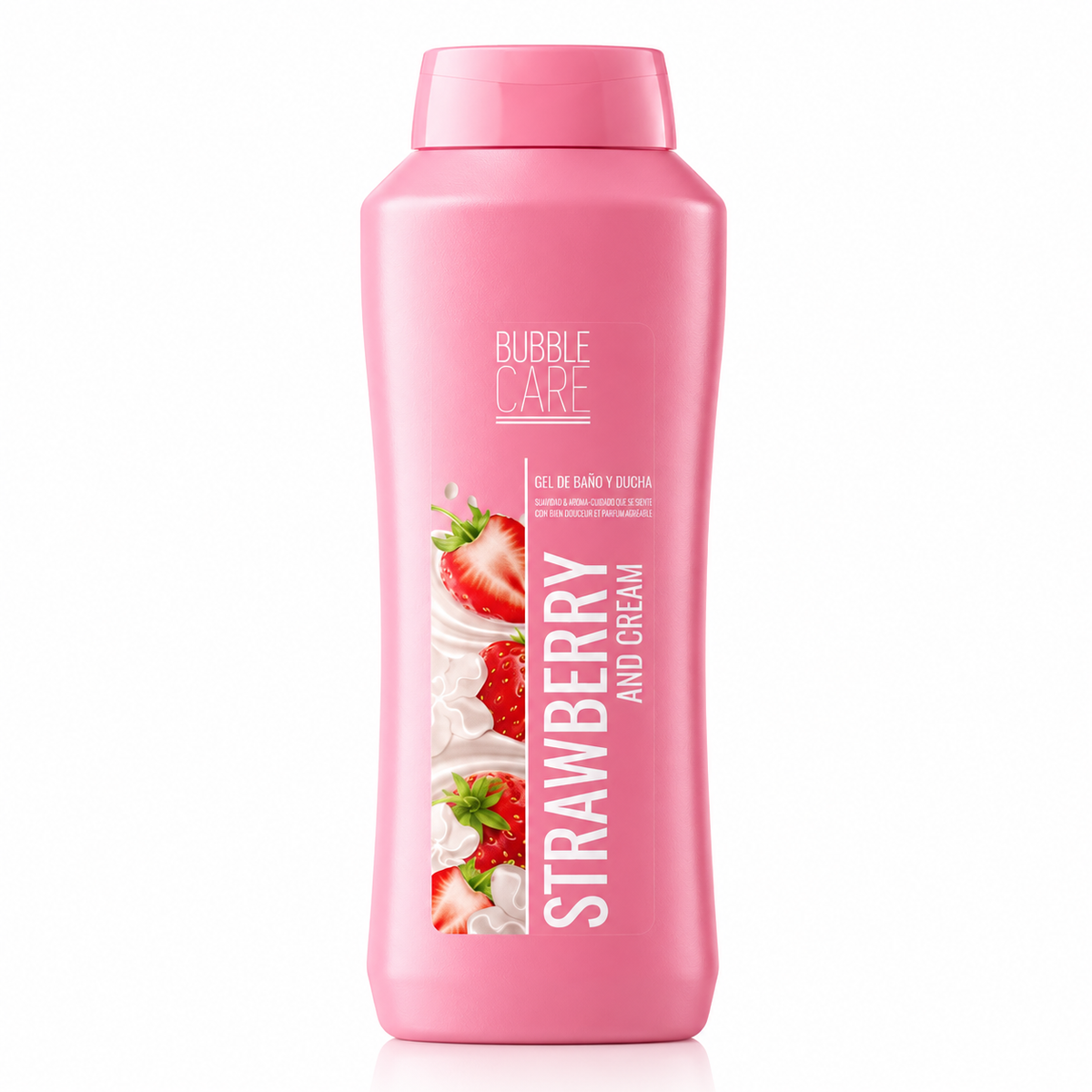 Bubble Care Gel De Banho 750ml Morango e Nata