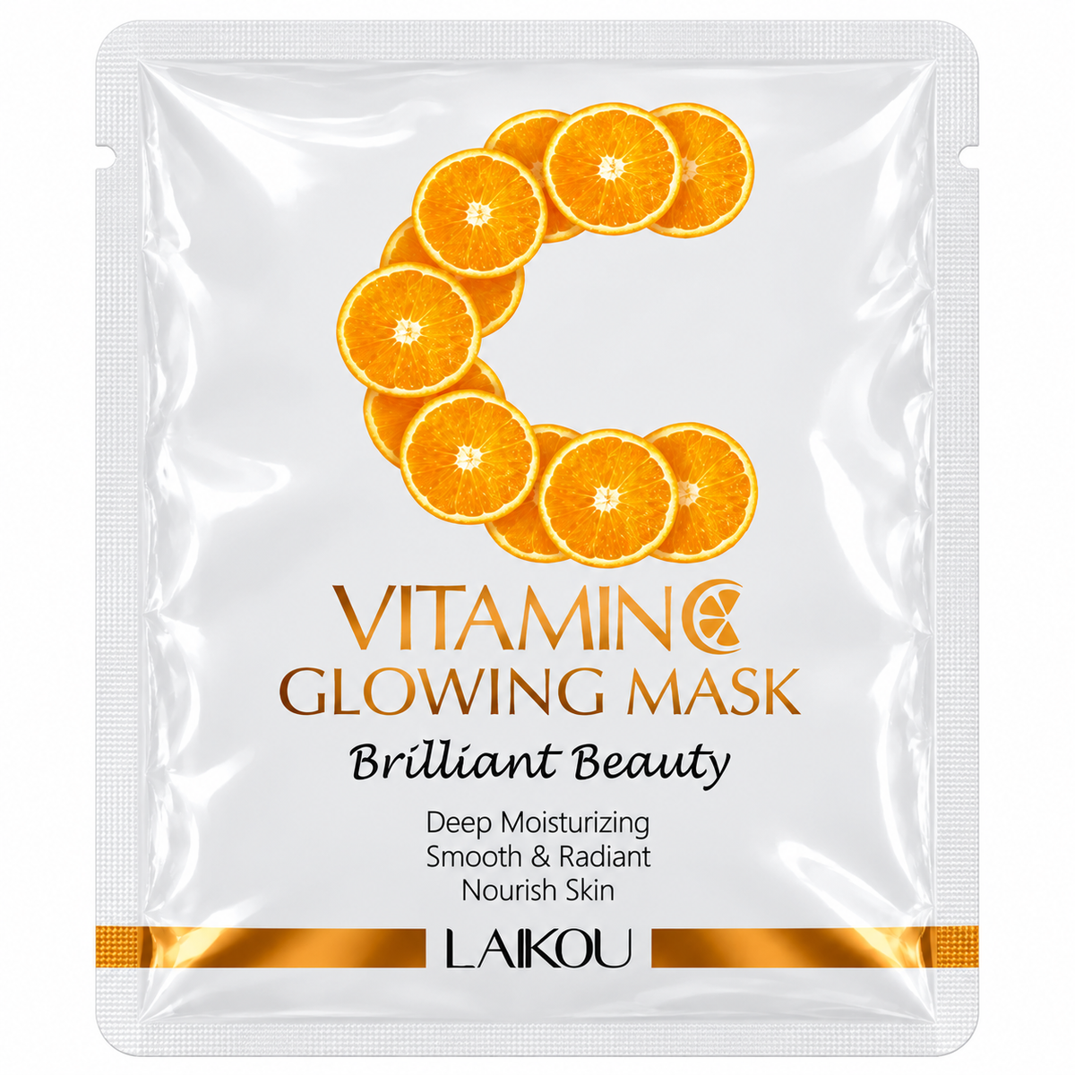 LAIKOU Máscara Facial Iluminadora Vitamina C