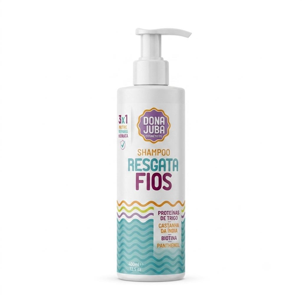 Dona Juba Champô 400ml Resgata Fios