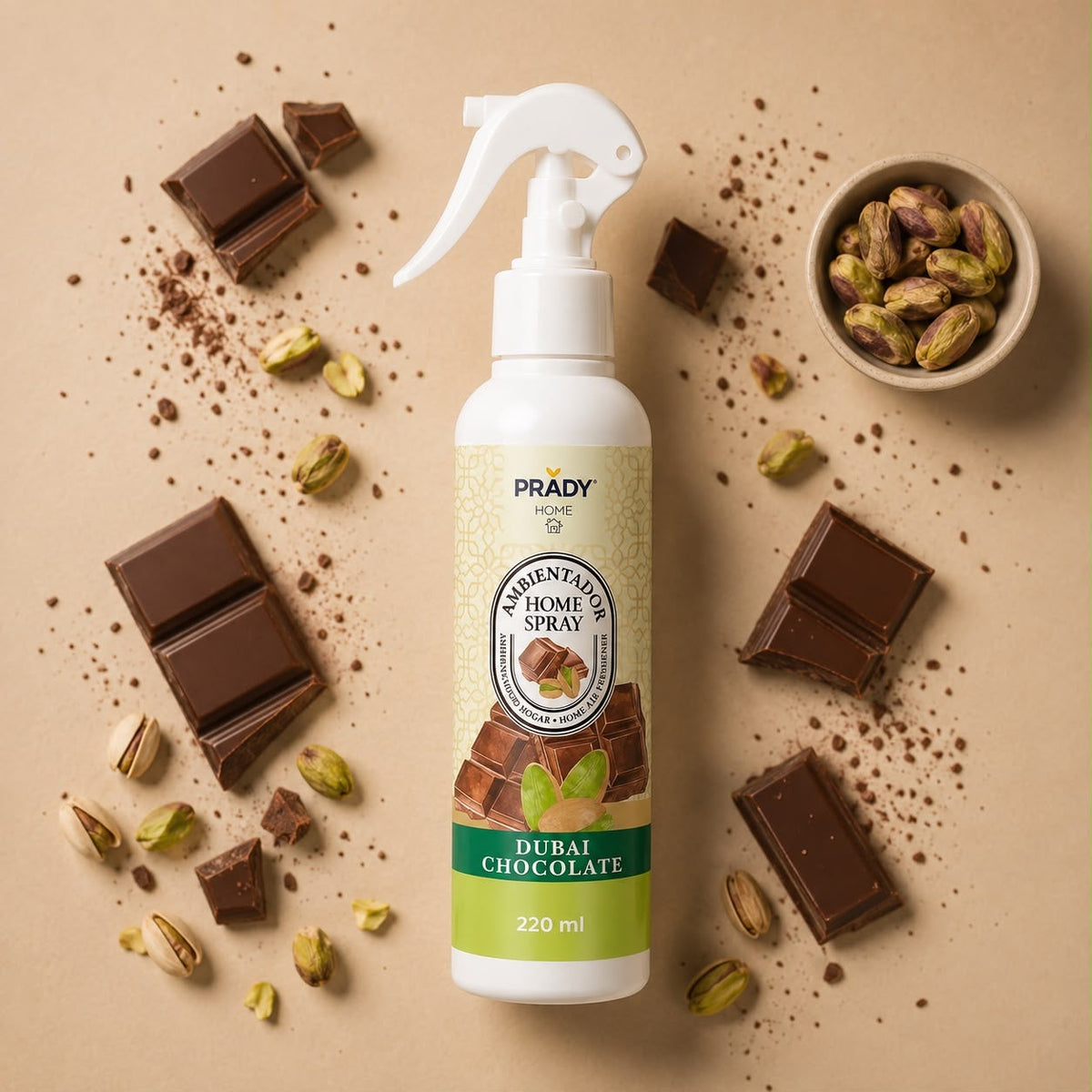 Prady Spray Ambientador 220ML Chocolate De Dubai