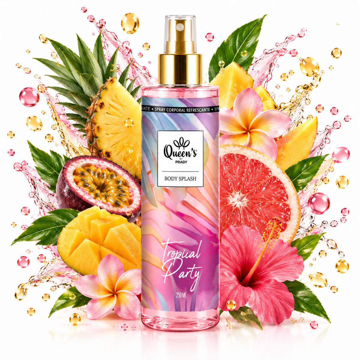 Prady Body Splash 250ML Tropical Party
