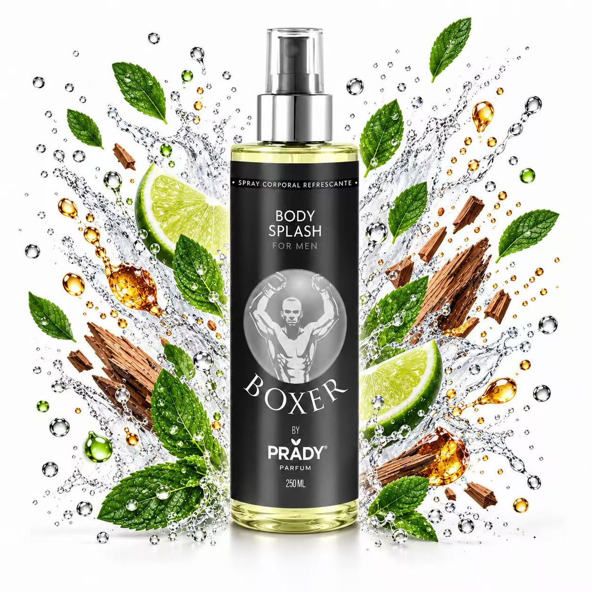 Prady Body Splash 250ML Boxer