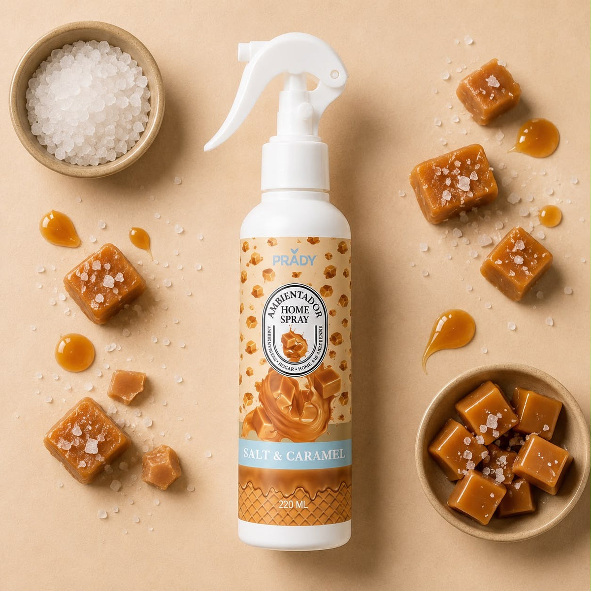 Prady Spray Ambientador 220ML Caramelo Salgado