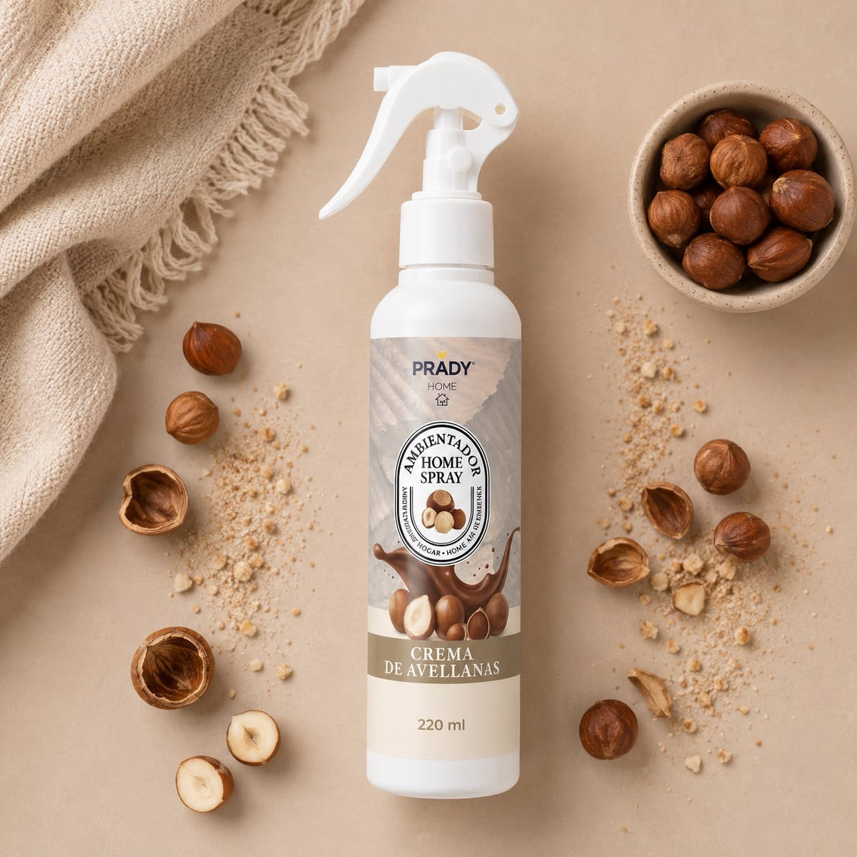 Prady Spray Ambientador 220ML Creme De Avelã