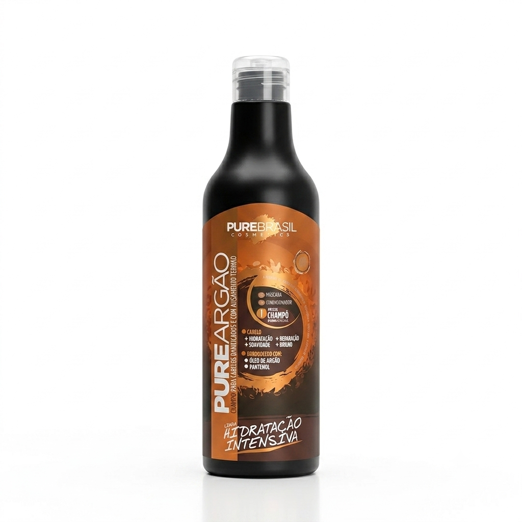 Pure Brasil Champô 500ml Pure Argão