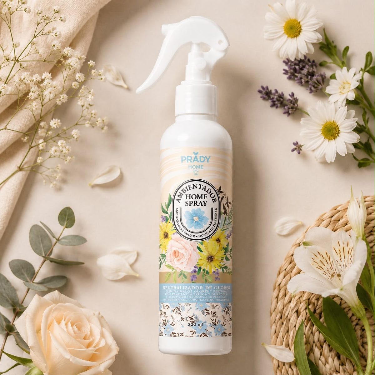 Prady Spray Ambientador 220ML Neutralizador De Odores