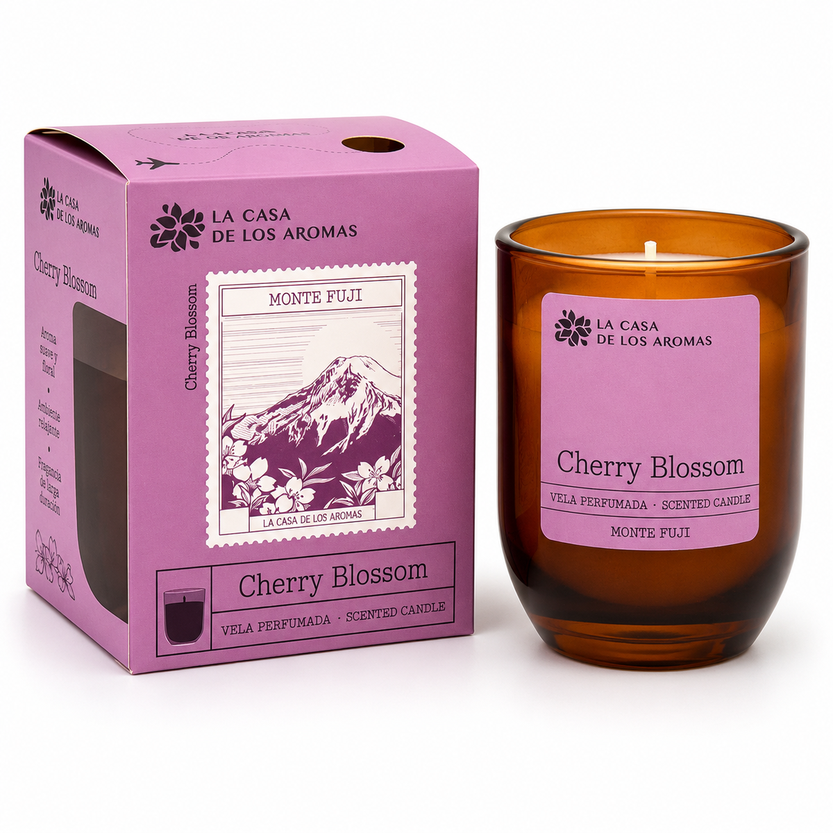 La Casa de los Aromas – Vela Aromática Cherry Blossom