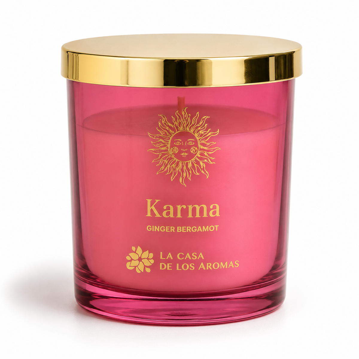La Casa de los Aromas – Vela Aromática Karma – Ginger & Bergamota