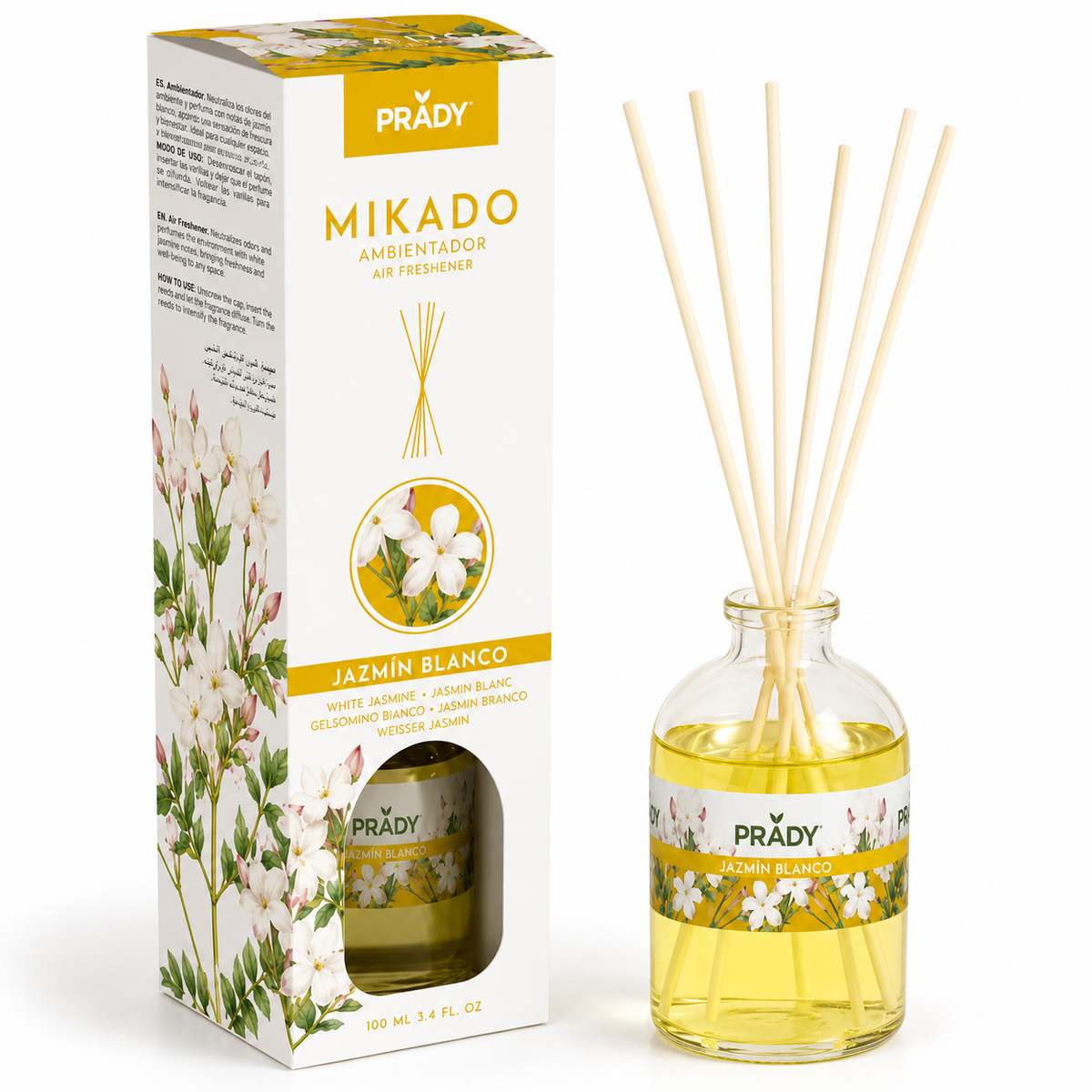 Prady Mikado 100ML – Jasmim Branco