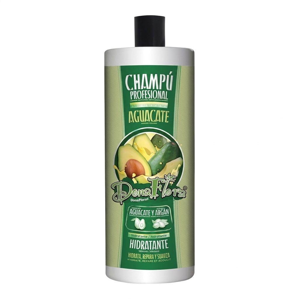 Dona Flora Champô 1000ml Abacate e Argão