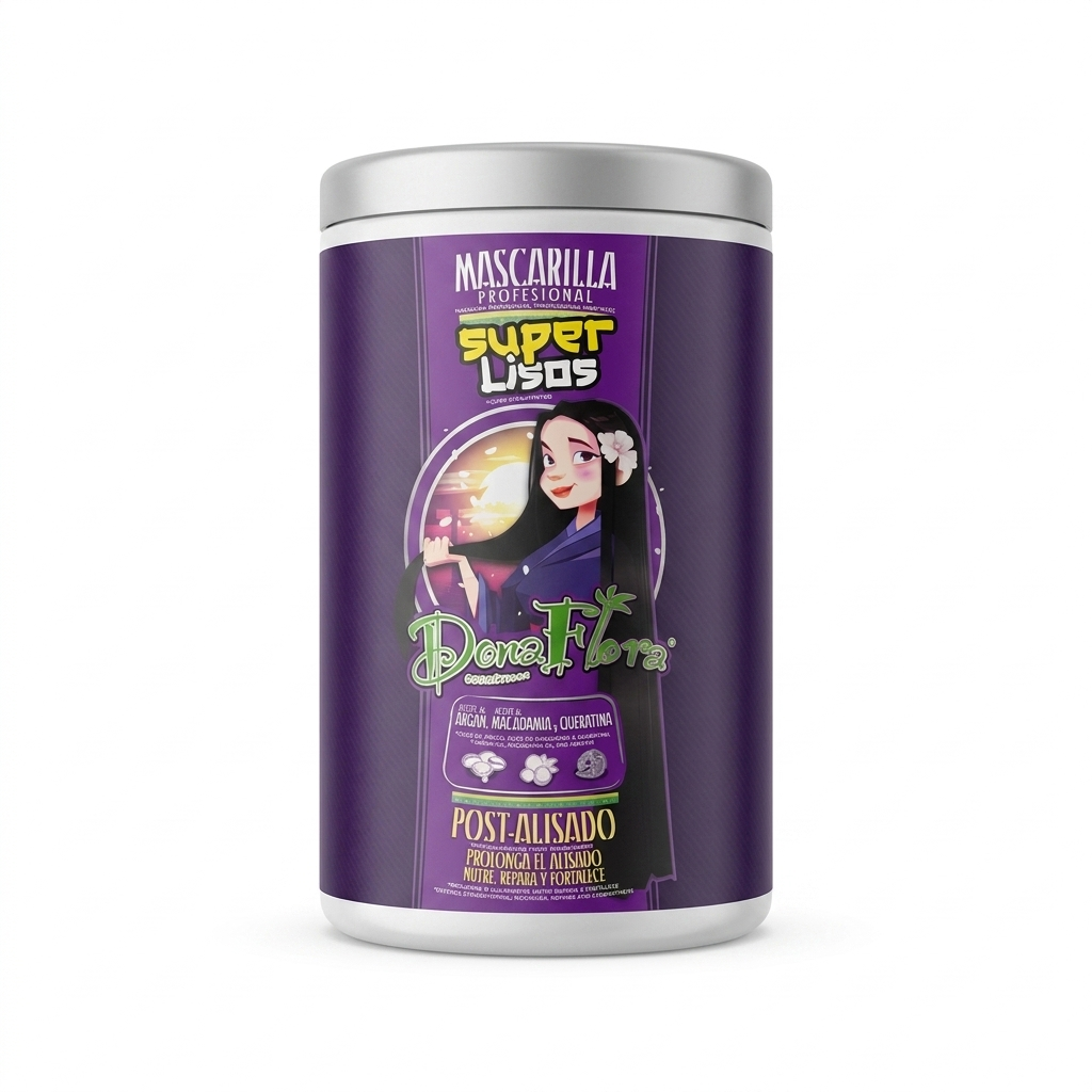 Dona Flora Máscara Capilar 1000ml Super Lisos