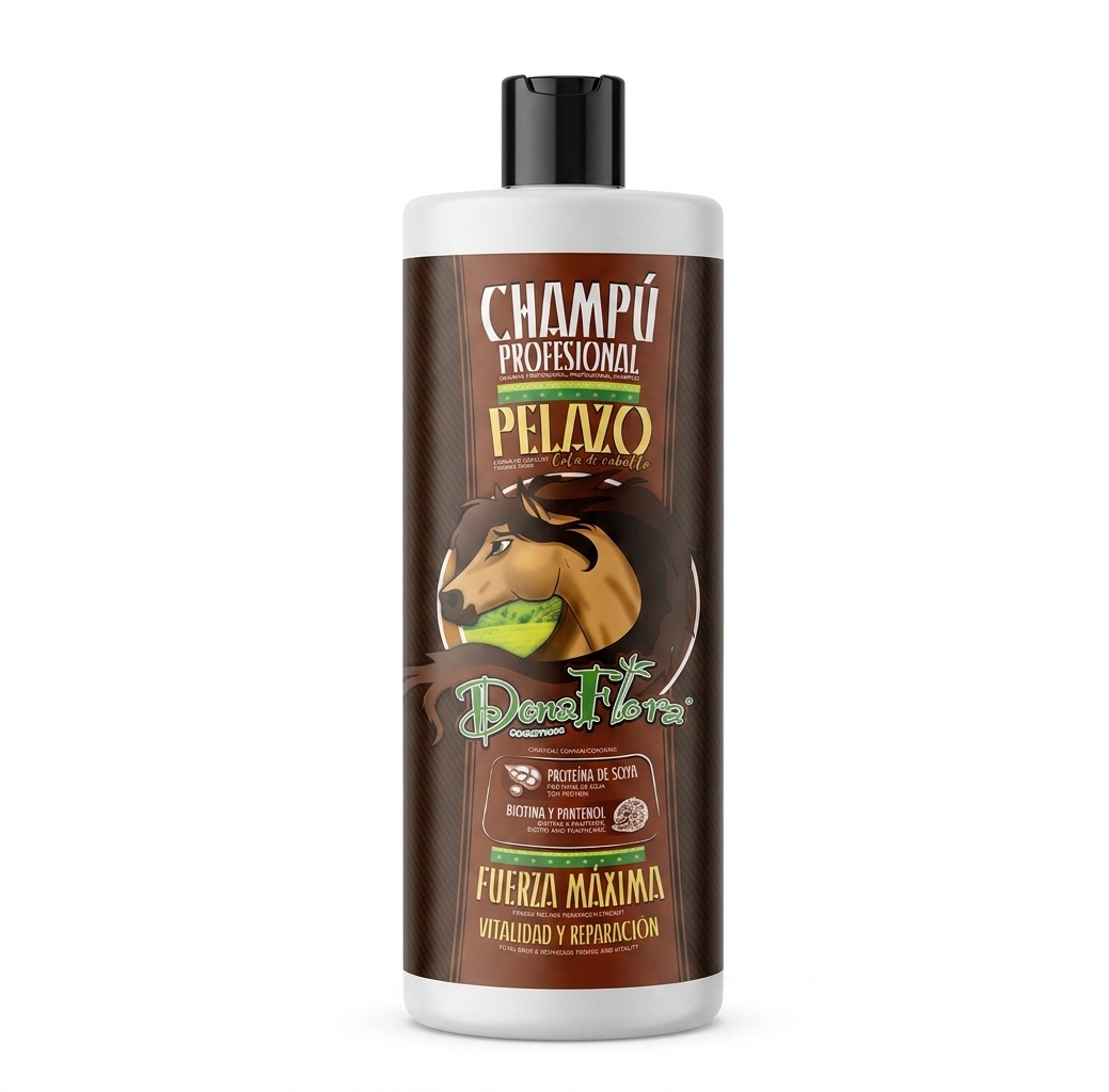 Dona Flora Champô 1000ml Cavalo