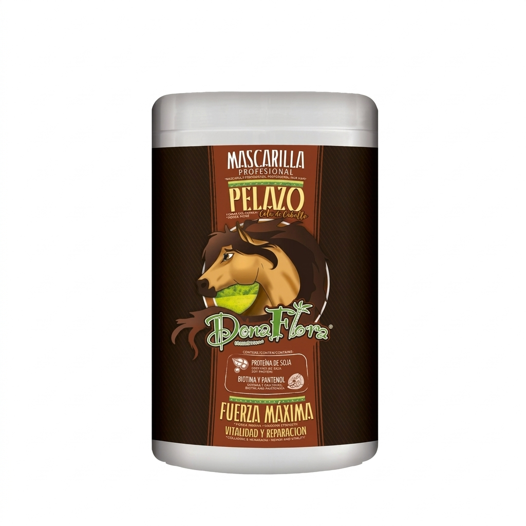 Dona Flora Máscara Capilar 1000ml Cavalo