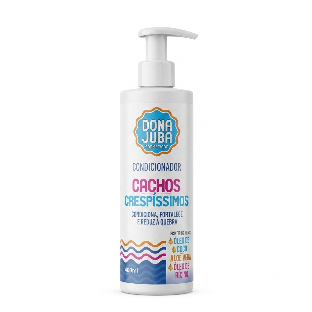 Dona Juba Condicionador 400ml Cachos Crespíssimos