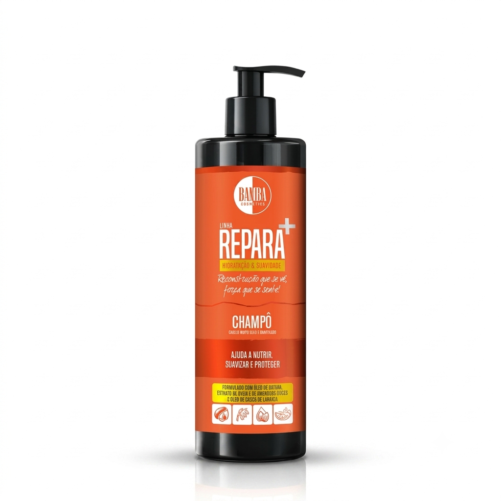 Bamba Cosmetics Champô 500ml Repara+