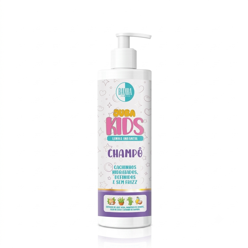 Bamba Cosmetics Champô 500ml Juba Kids