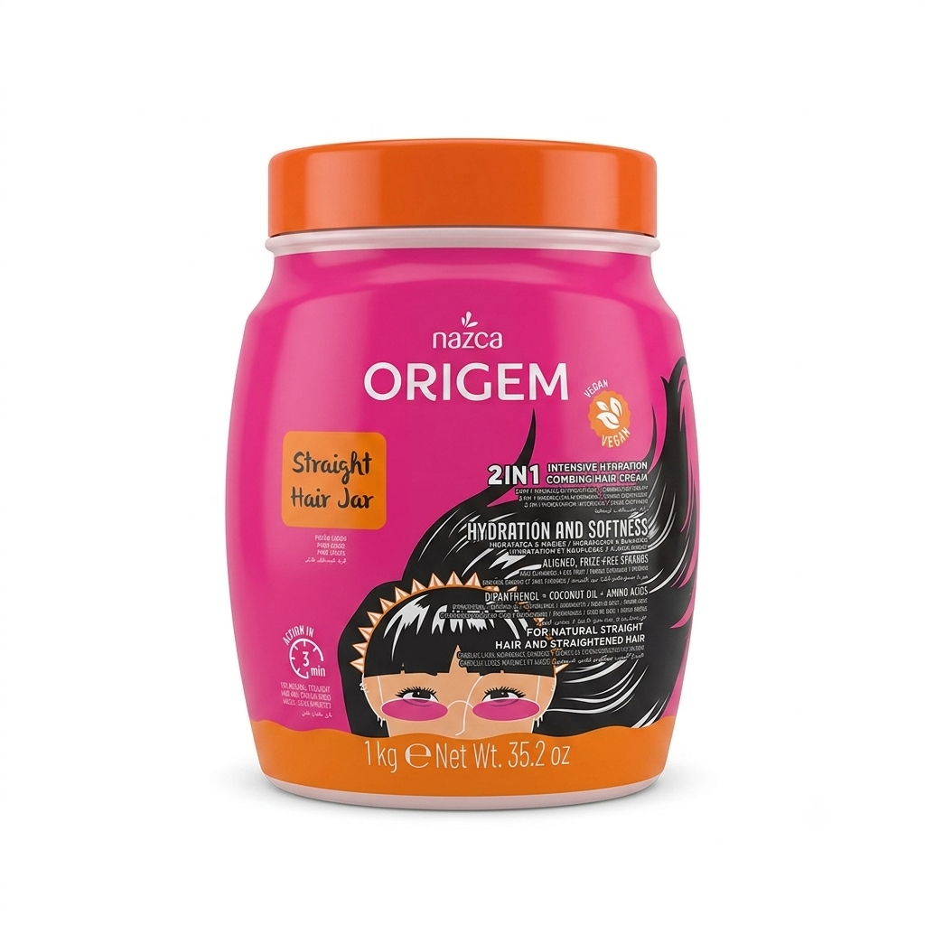 Nazca Origem Máscara Capilar 1kg 2em1 Hidratação e Maciez