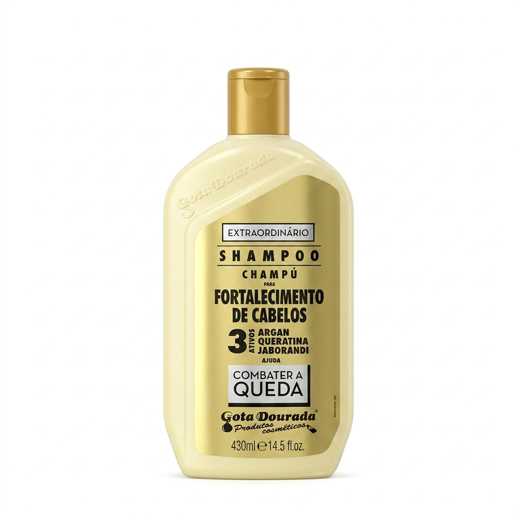 Gota Dourada Champô 430ml Combater a Queda