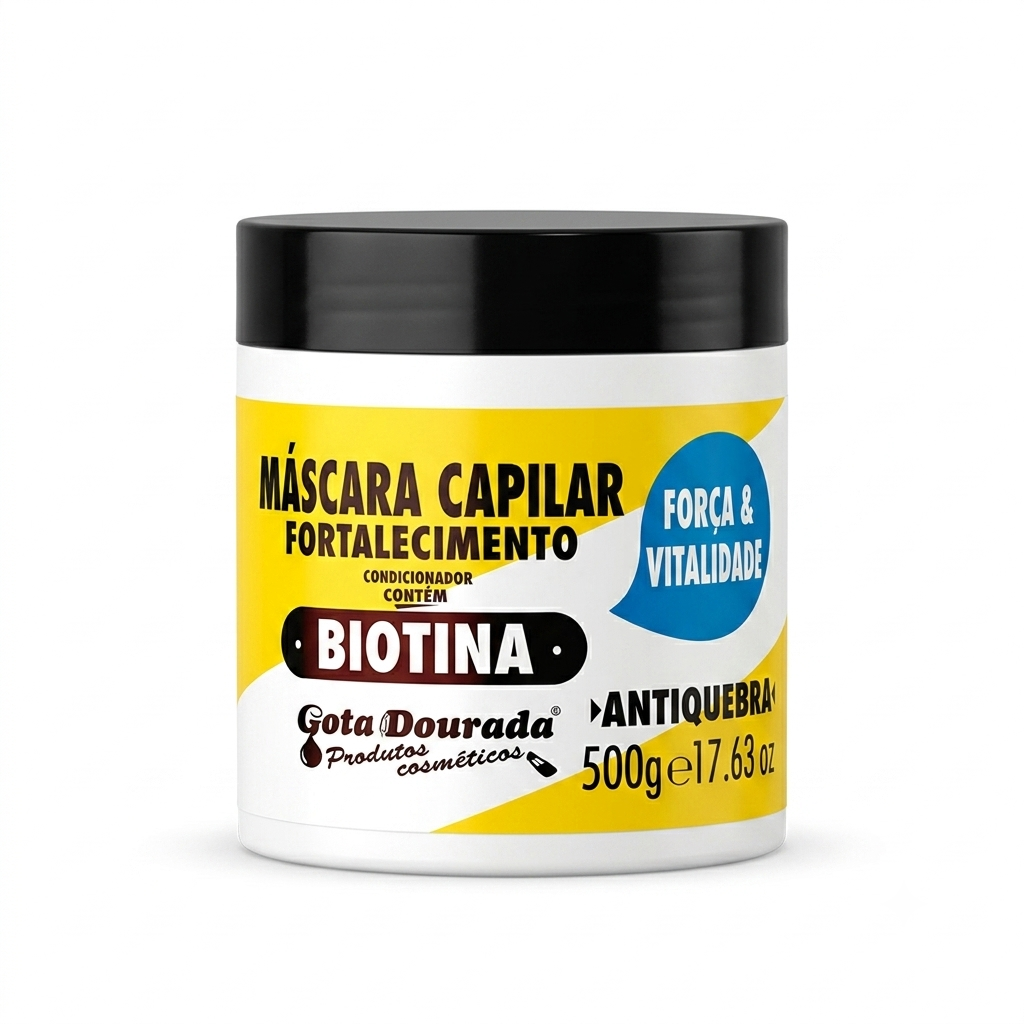 Gota Dourada Máscara Capilar 500g Antiquebra