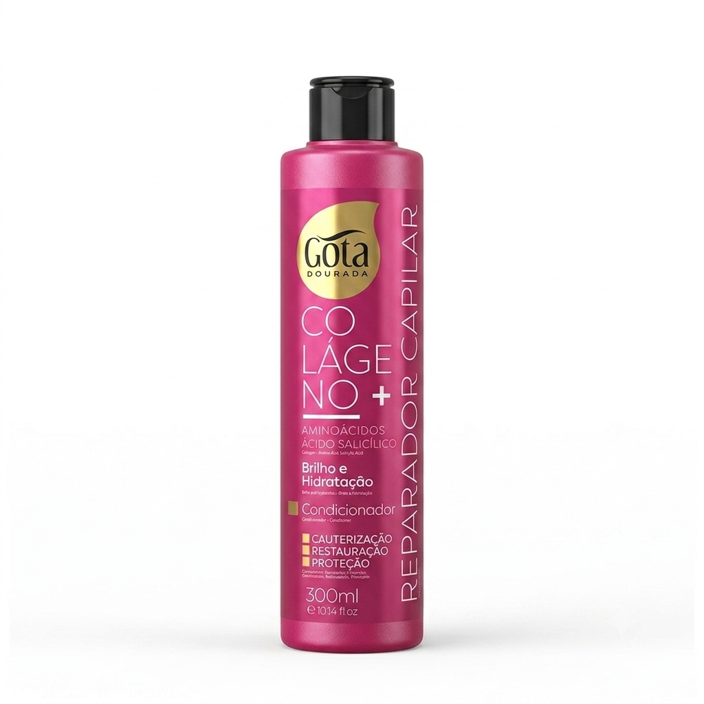 Gota Dourada Condicionador 300ml Colágeno