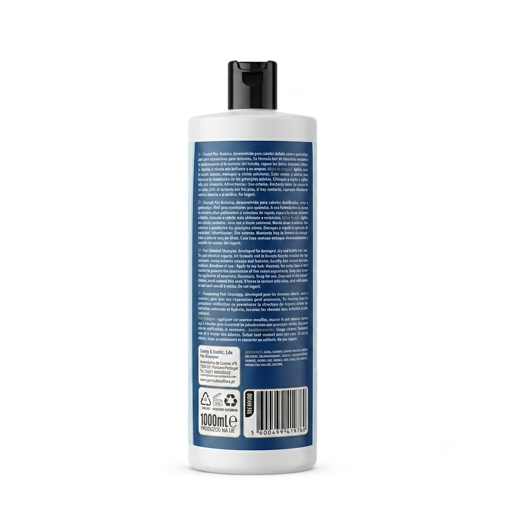 Dona Flora Champô 1000ml Pós-Química