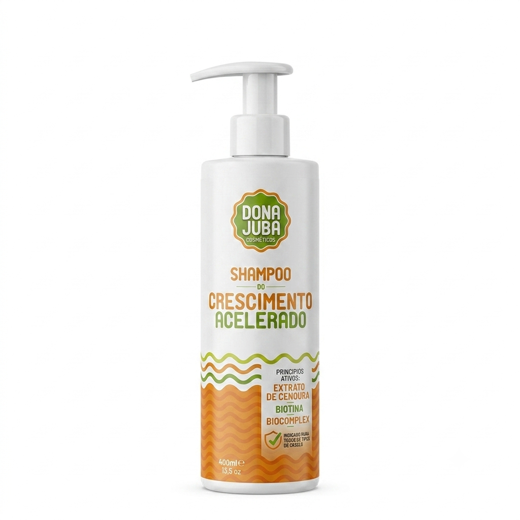 Dona Juba Champô 400ml Crescimento Acelerado