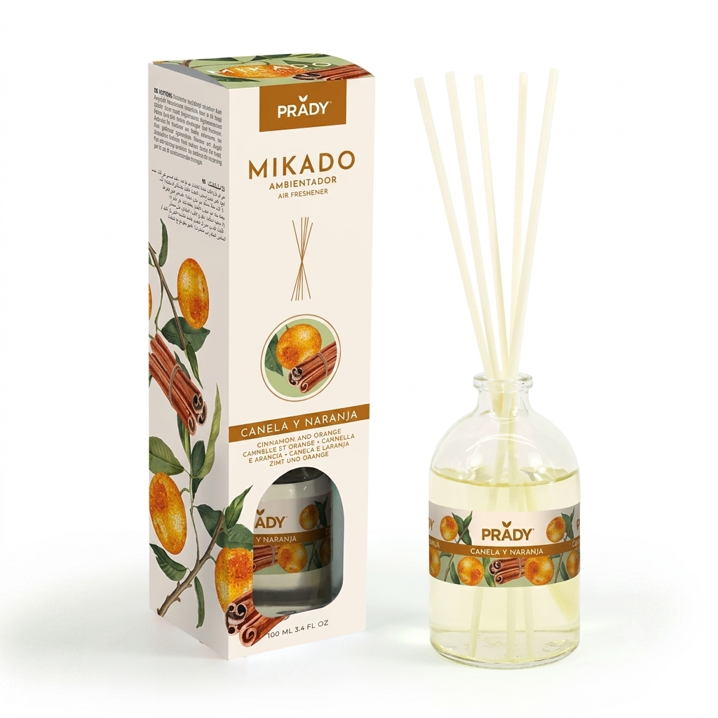 Prady Mikado 100ML – Laranja e canela