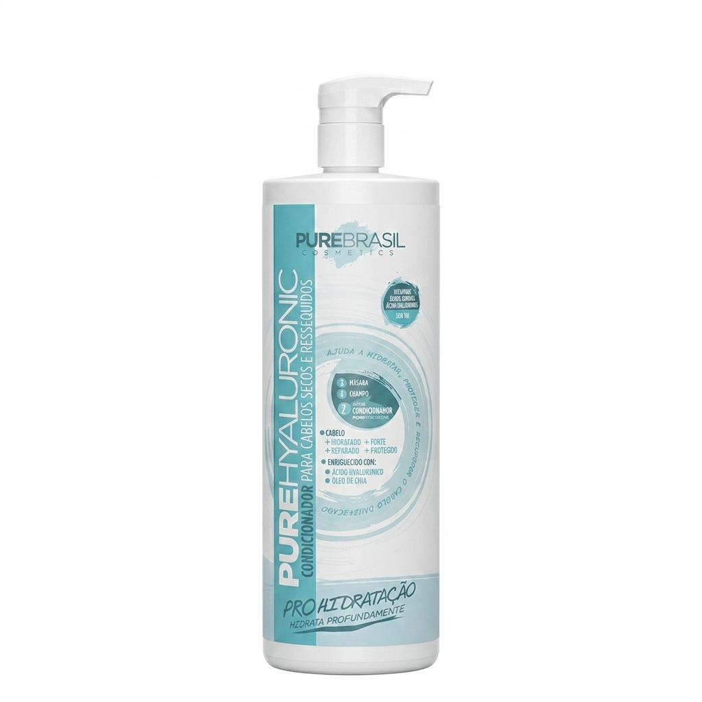 Pure Brasil Condicionador 1000ml Pure Hyaluronic
