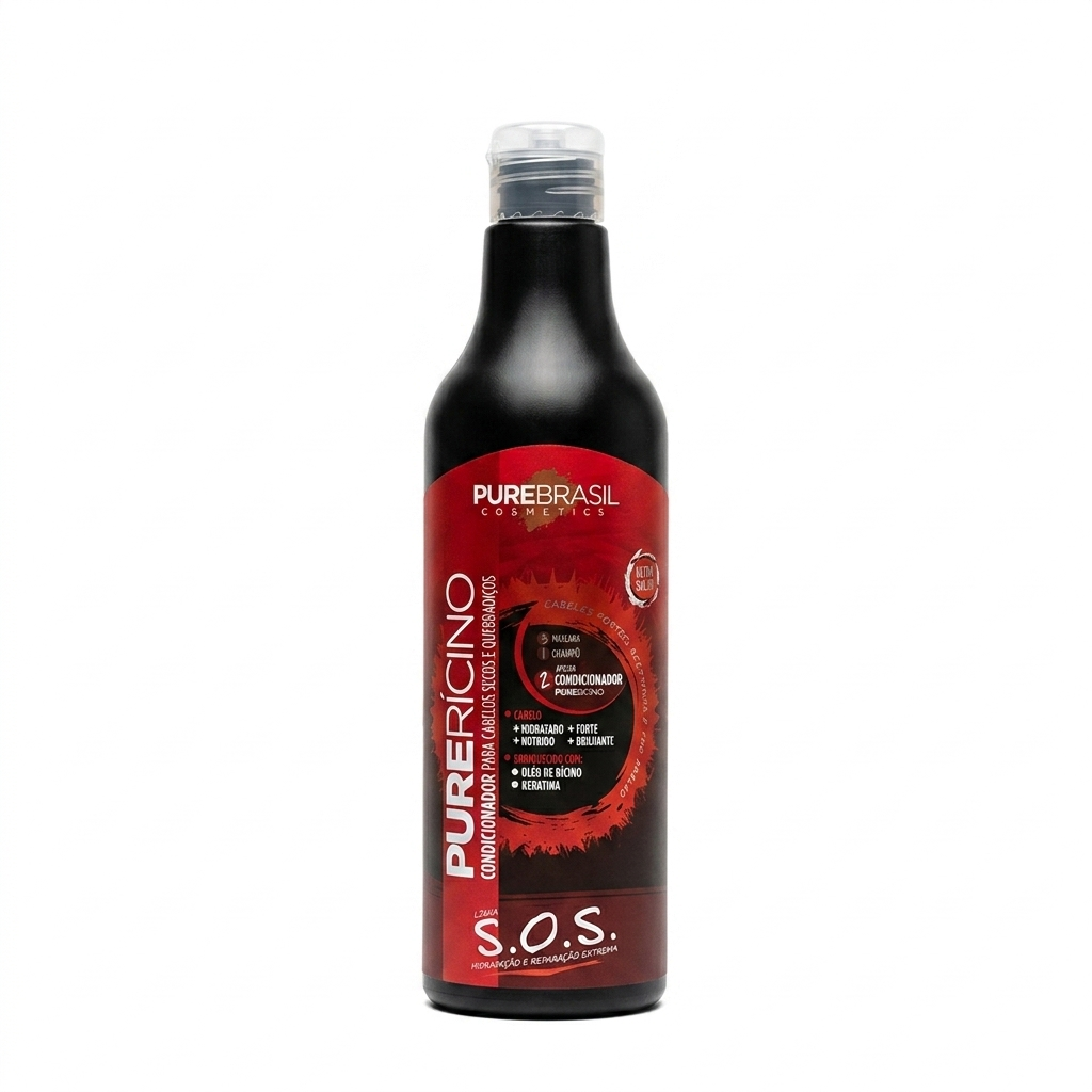 Pure Brasil Condicionador 500ml Pure Rícino