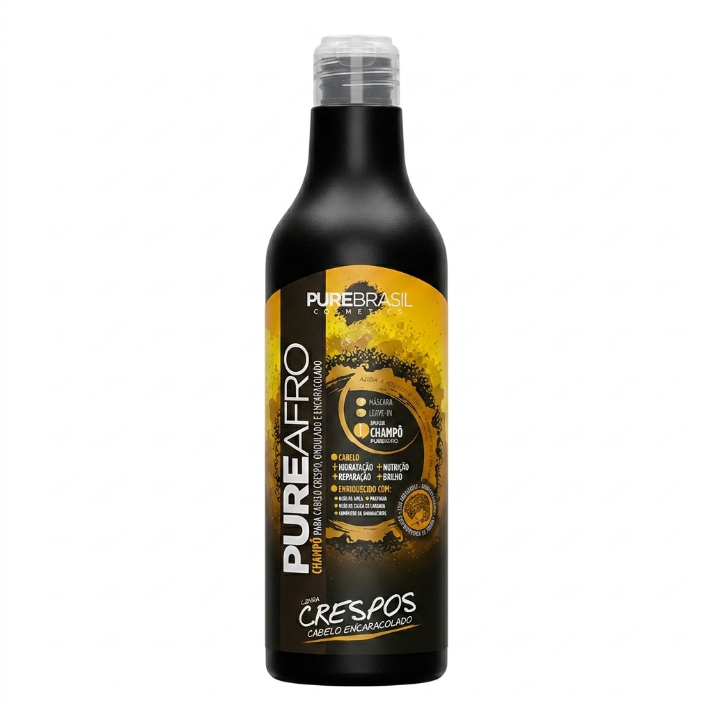 Pure Brasil Champô 500ml Pure Afro