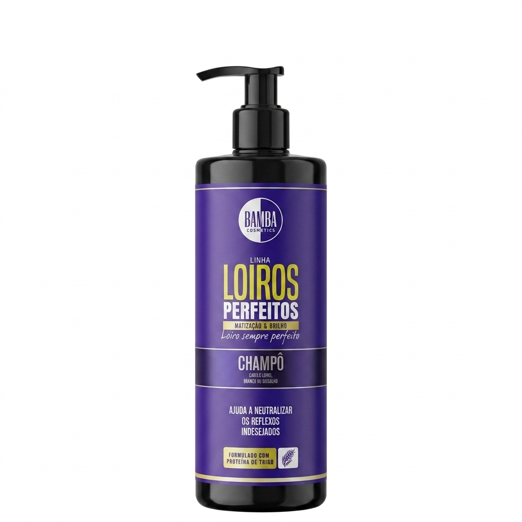 Bamba Cosmetics Champô 500ml Loiros Perfeitos