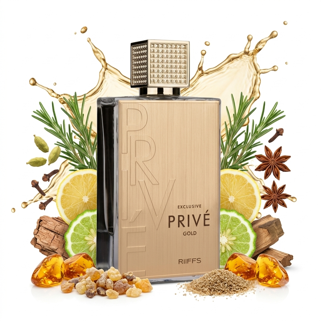 Riiffs Eau De Parfum 100ML Exclusive Prive Gold