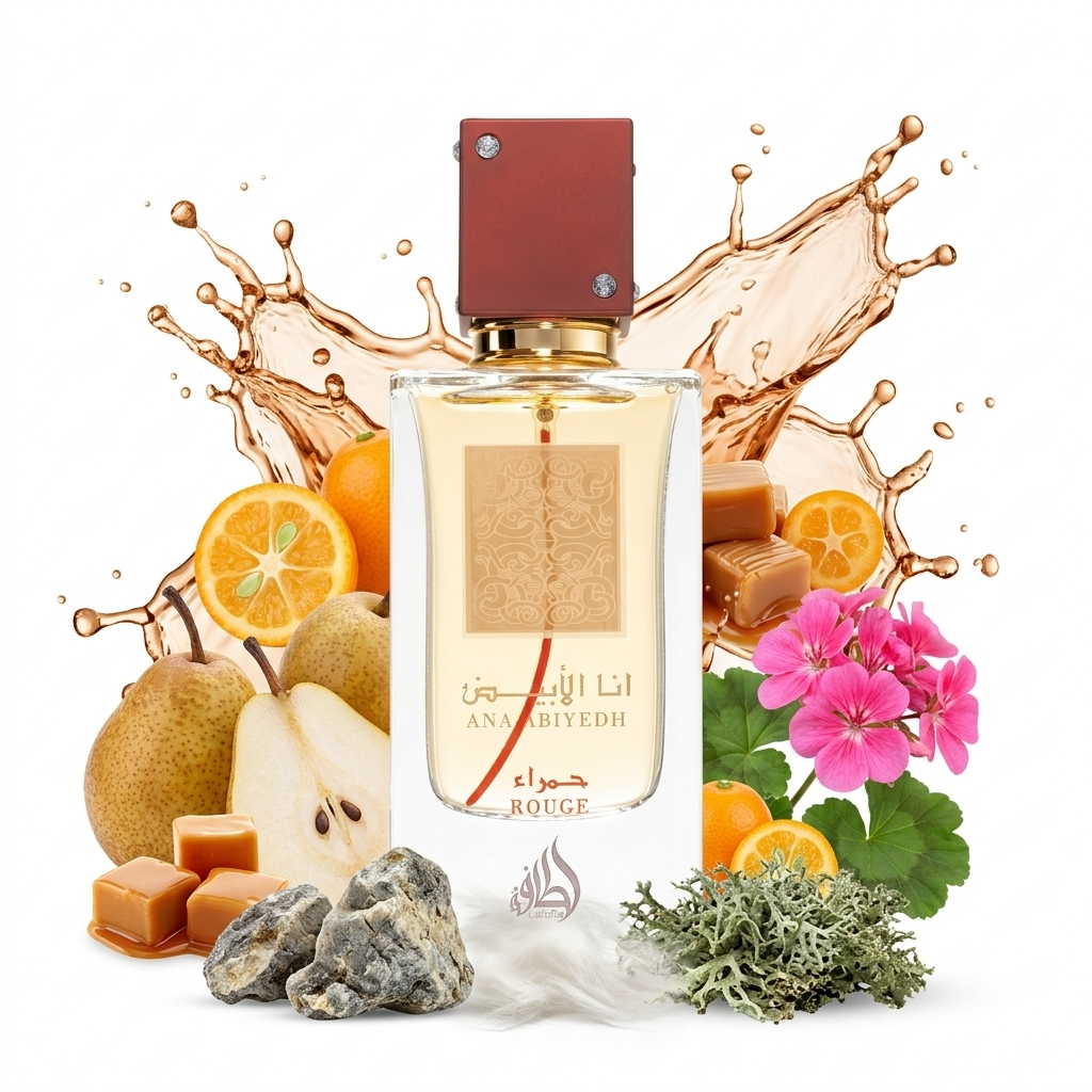 Lattafa Eau De Parfum 60ML Ana Abiyedh Rouge