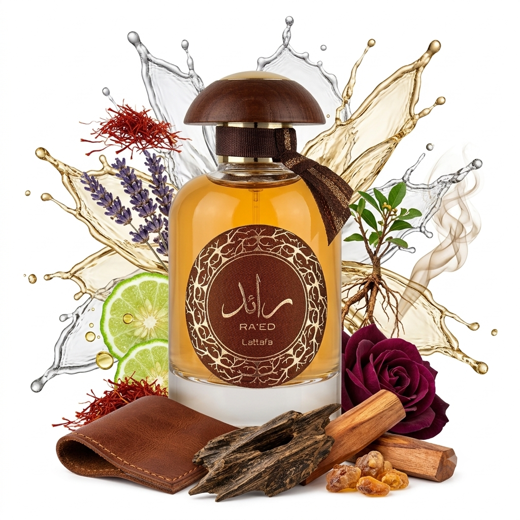 Lattafa Eau De Parfum 100ML Ra'Ed Oud