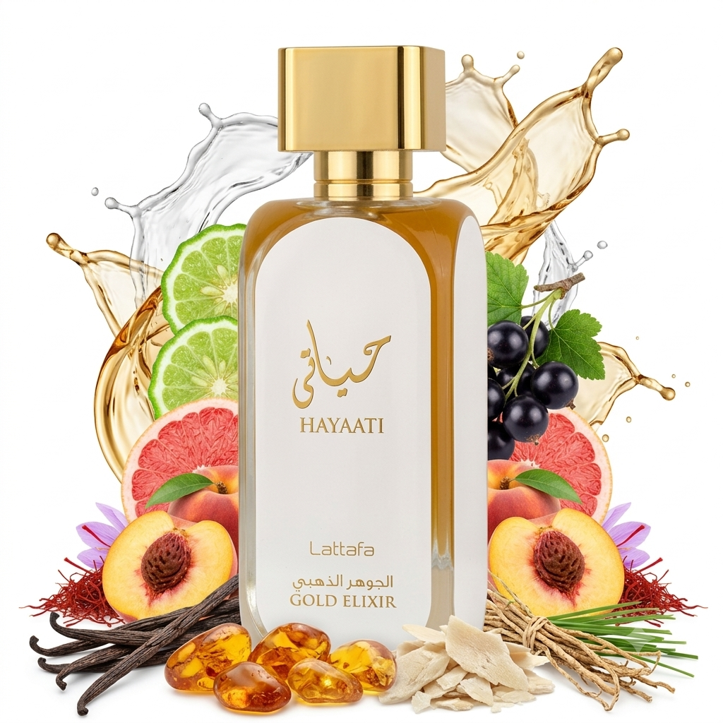 Lattafa Eau De Parfum 100ML Hayaati Gold Elixir