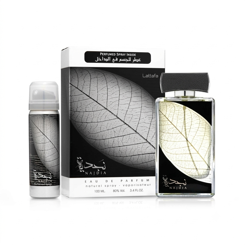 Lattafa Eau De Parfum 100ML+Desodorizante 75ML Najdia
