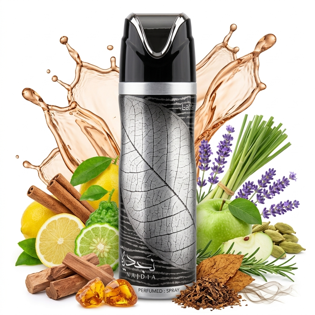 Lattafa Eau De Parfum 100ML+Desodorizante 75ML Najdia