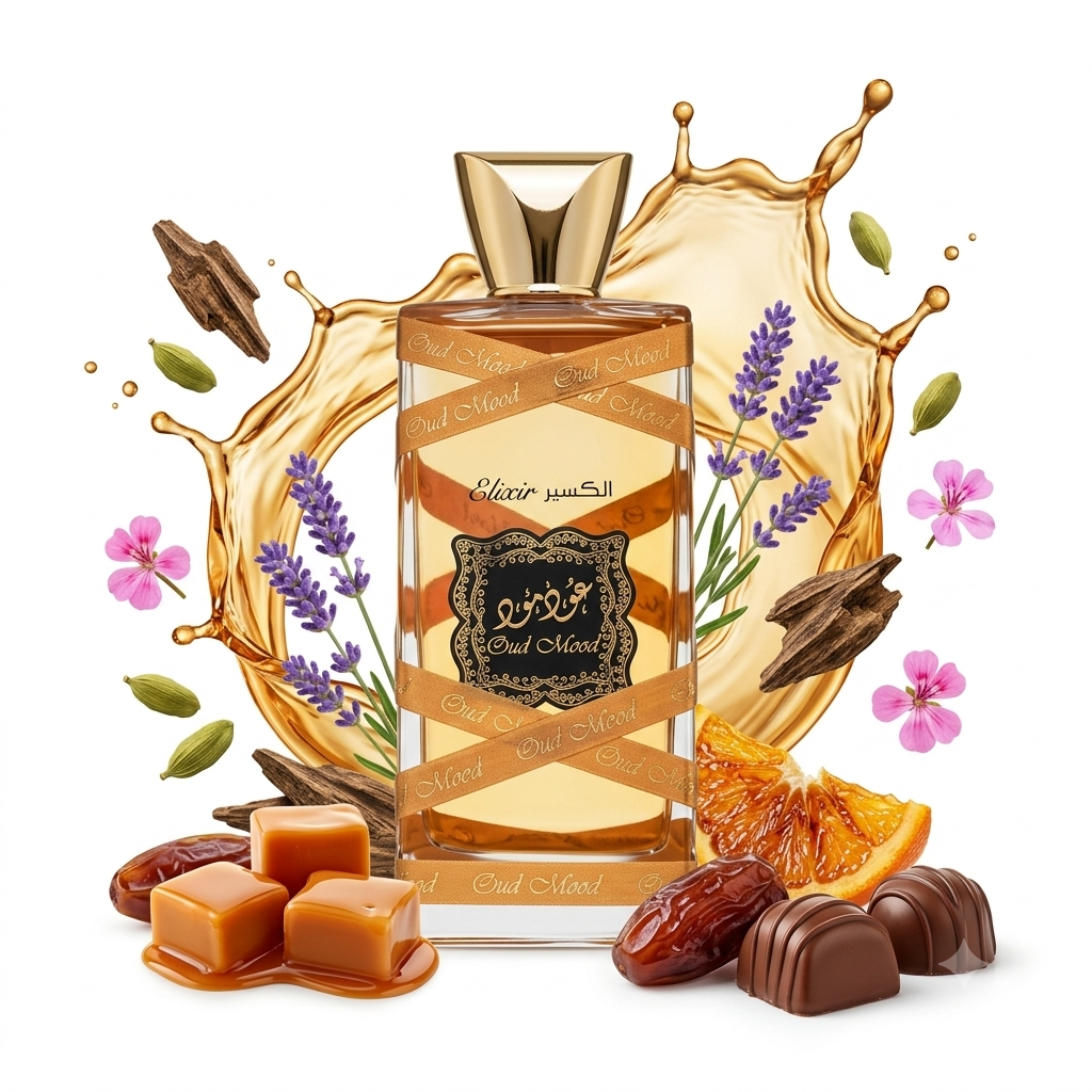 Lattafa Eau De Parfum 100ML Elixir Oud Mood