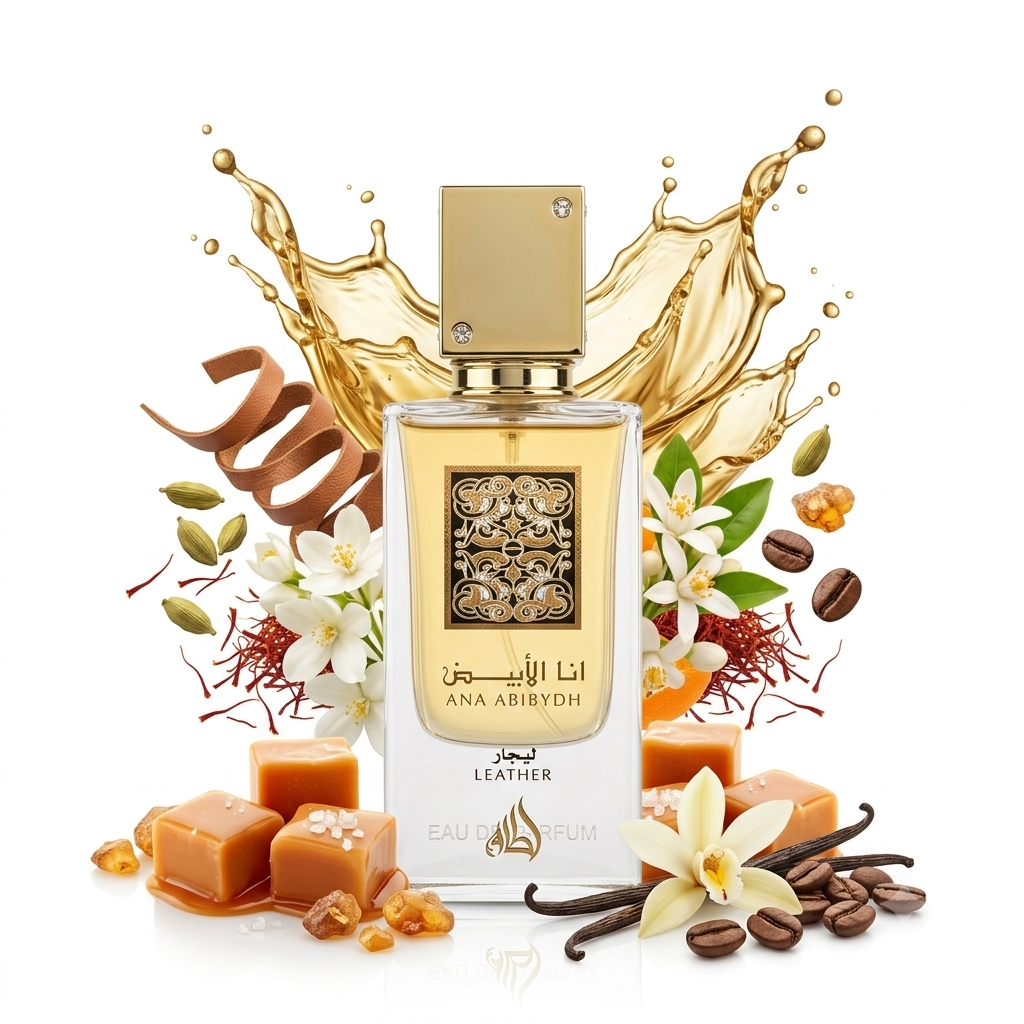 Lattafa Eau De Parfum 60ML Ana Abiyedh Leather