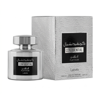 Lattafa Eau De Parfum 100ML Confidential Platinum