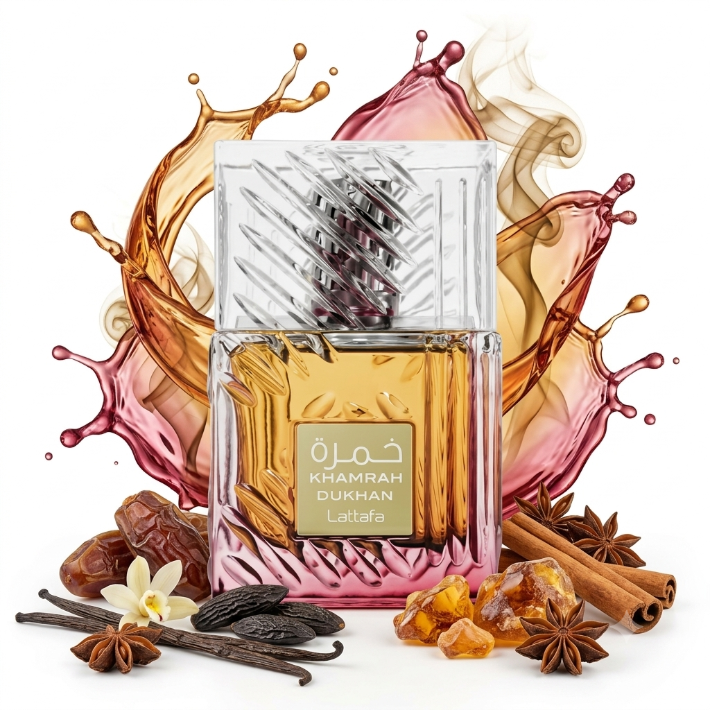 Lattafa Eau De Parfum 100ML Khamrah Dukhan