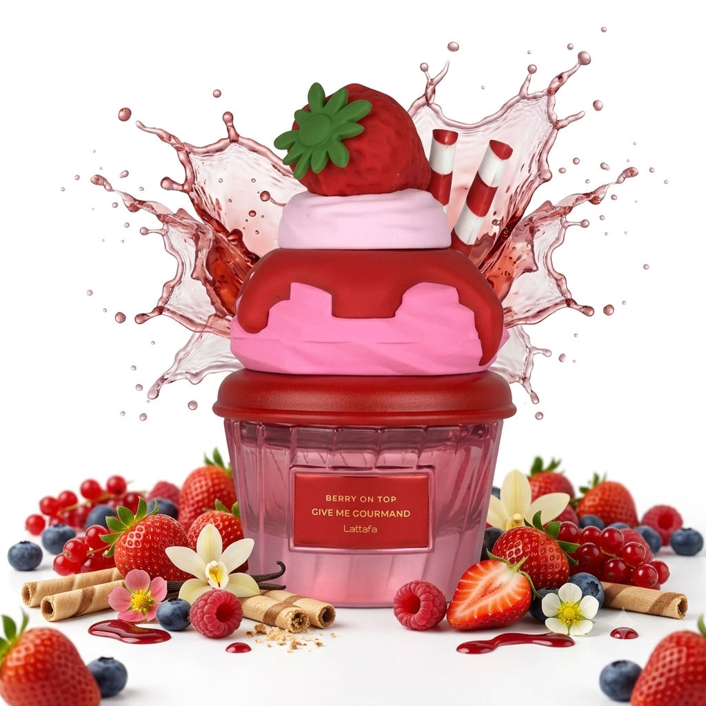 Lattafa Eau De Parfum 75ML Give Me Gourmand Berry On Top