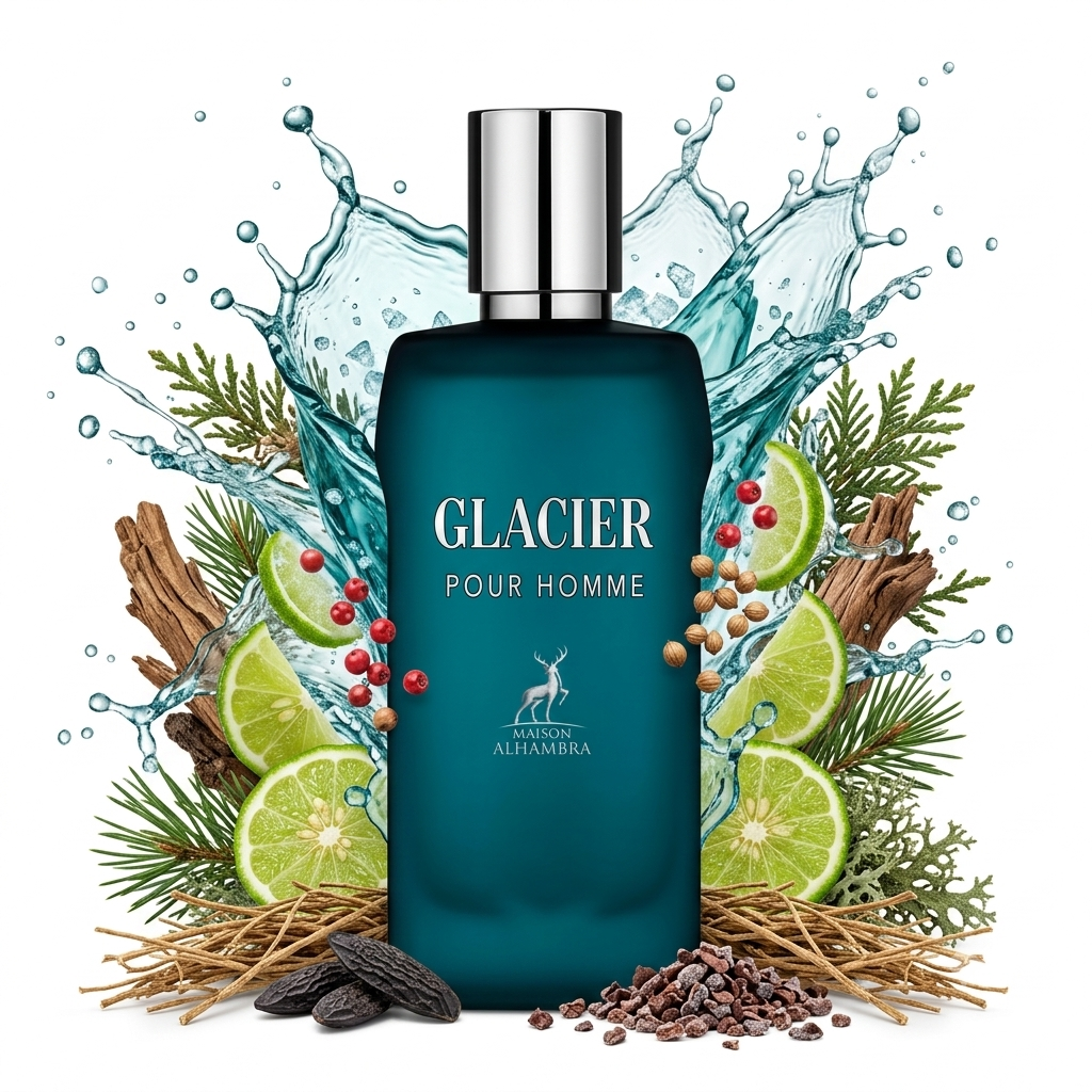 Maison Alhambra Eau De Parfum 100ML Glacier Pour Homme