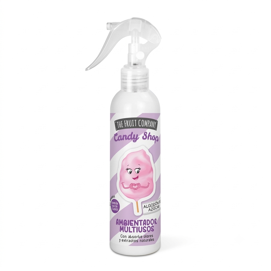 The Fruit Company Candy Shop Ambientador Multiuso 200ML Algodão Doce