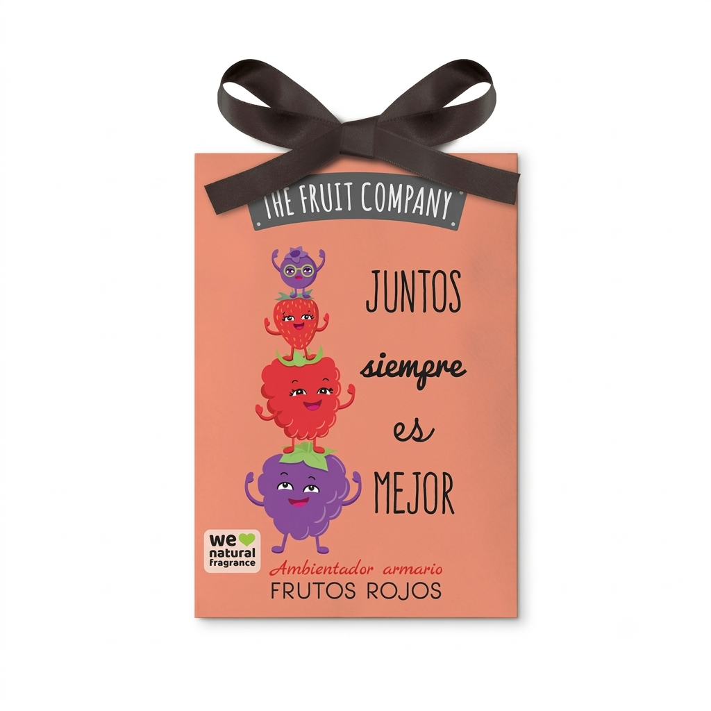 The Fruit Company Ambientador De Armário 13GR Frutos Vermelhos