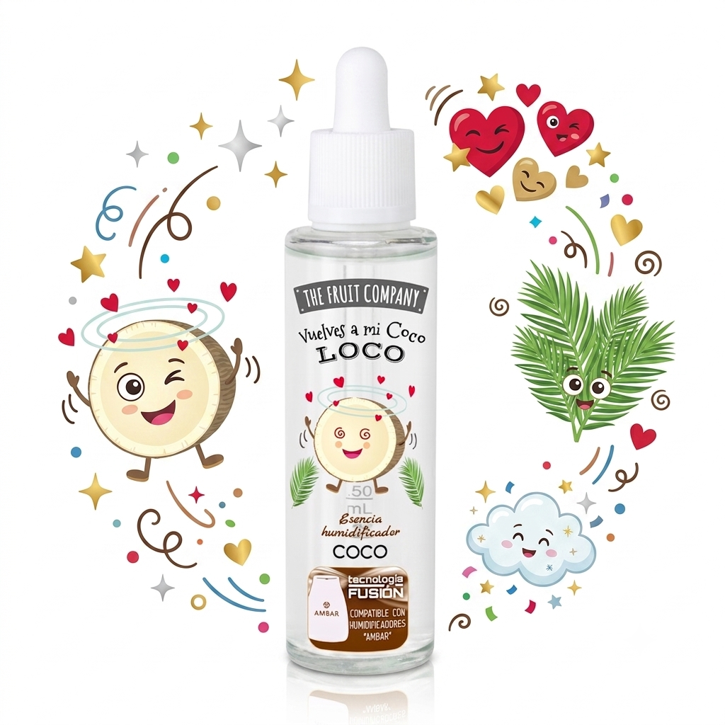 The Fruit Company Essência Para Difusor 50ML Coco