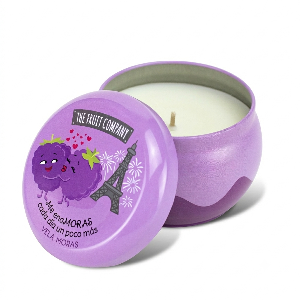 The Fruit Company Vela Aromática 150G Moras