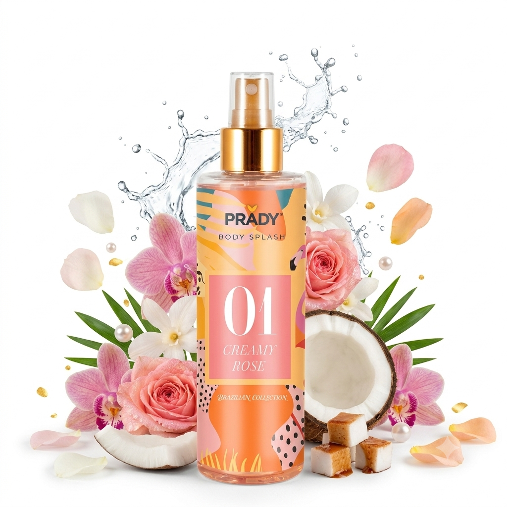 Prady Body Splash 250ML Creamy Rose Nº01