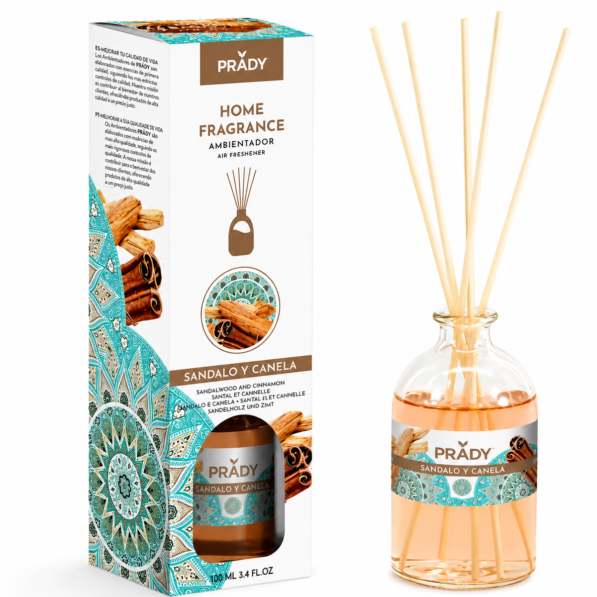 Prady Mikado 100ML – Sândalo e canela